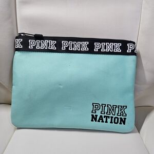 Pink Nation Aqua Zipper Pouch